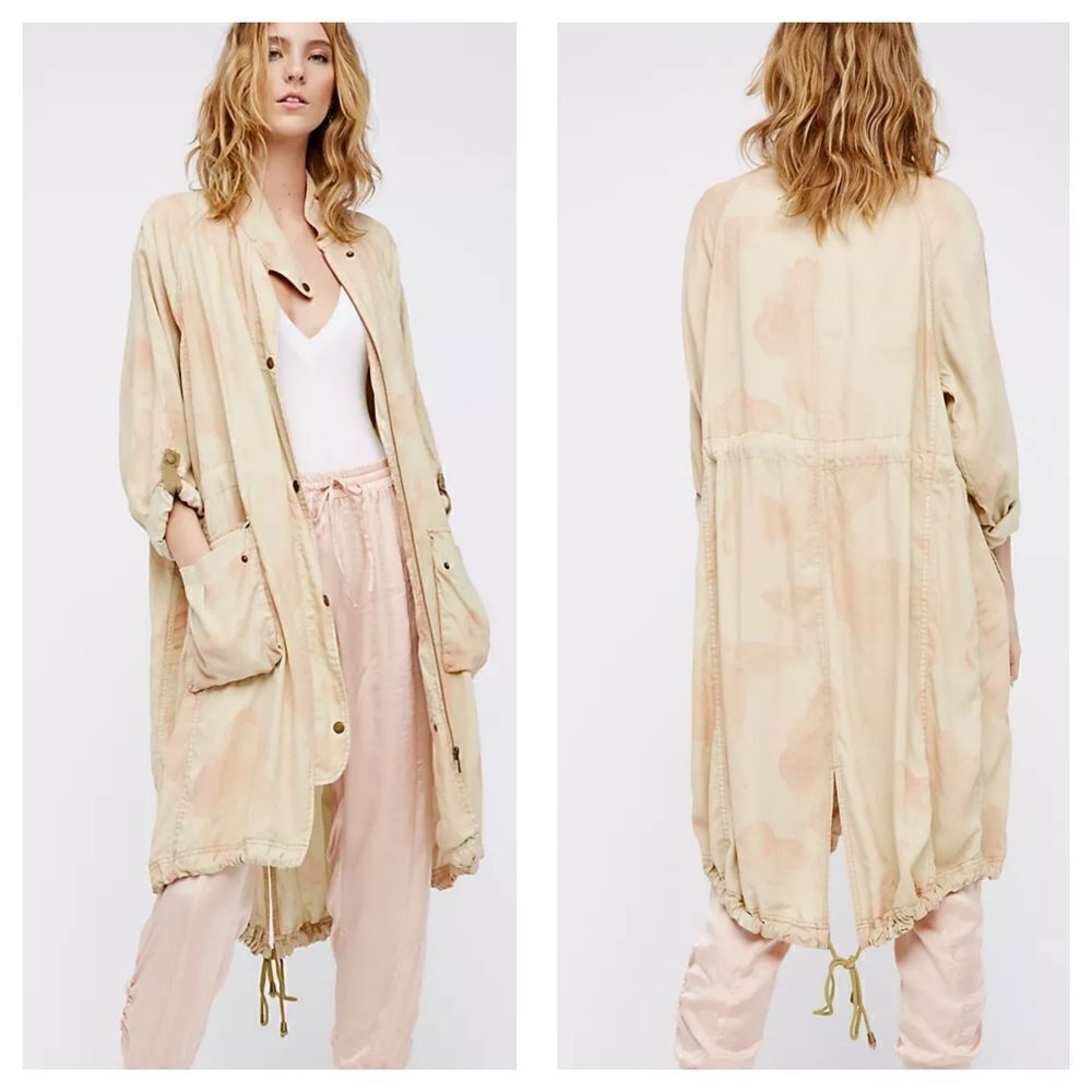 Free People Lightweight Utility Trench Coat
